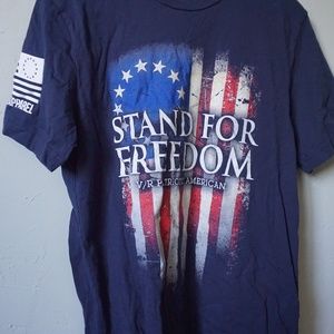 Stand For Freedom V/R Patriotic American Shirt